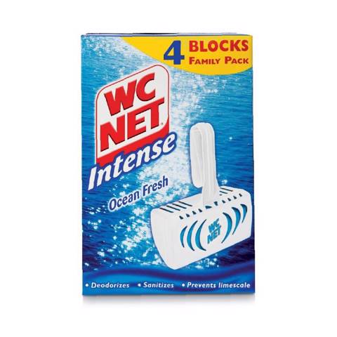 Wc Net Rim Blocks Ocean Fresh Toilet Cleaner 4 Piece