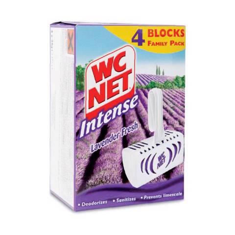 Wc Net Rim Blocks Lavendar Toilet Cleaner 4 Piece