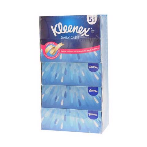 Kleenex Daily Care (4+1free)X130 Tissues