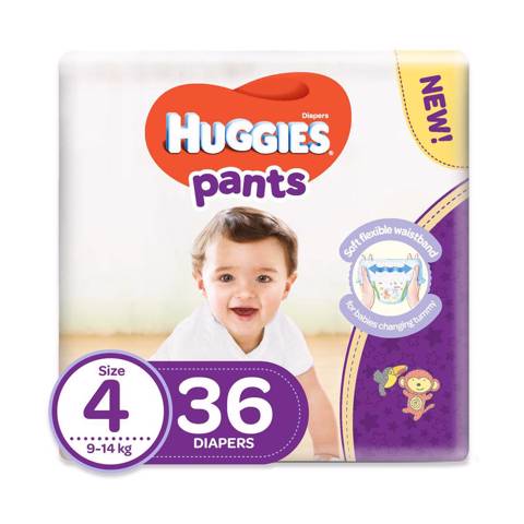 Huggies Pants(4) 36's