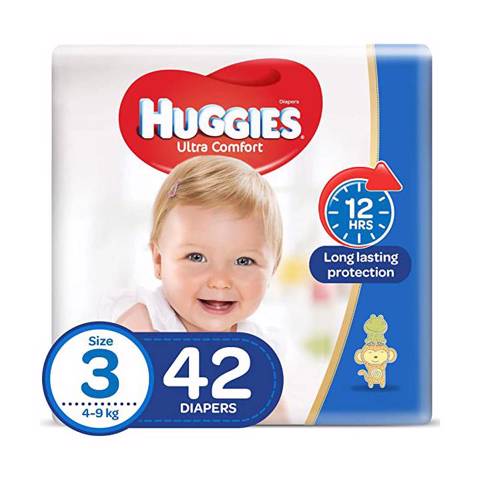 Huggies Super Flix Size 3 Ultra Comfort Value Pack- 42's