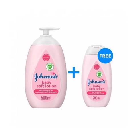 Johnson's Baby Lotion 500ml+200ml Free