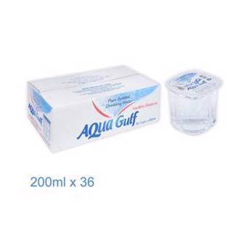 Aqua Gulf Drinking Water Cups-36x200ml