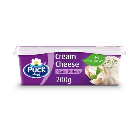Puck Cream Cheese Garlic 200gm