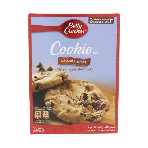 Betty Crocker Chocolate Chip Cookie Mix 496gm