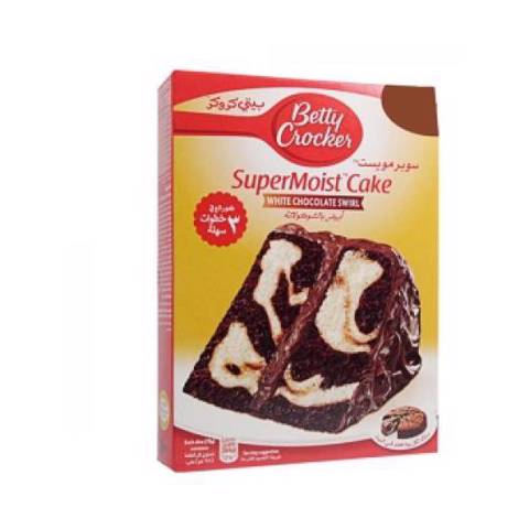 Betty Crocker Supermoist White Chocolate Swirl 500gm