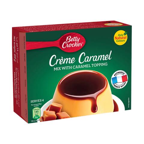 Betty Crocker Creme Caramel W/Caramel Sauce 69gm