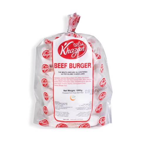 Khazan Beef Burger 50gm-1kg