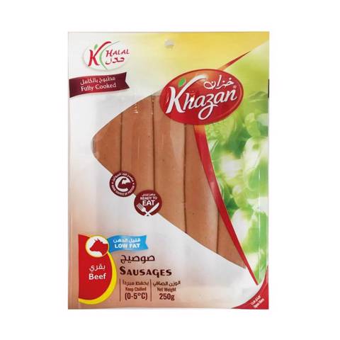 Khazan Beef Sausages Healthy 250gm