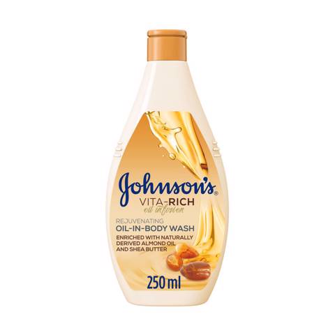 Johnson's Vita-Rich Rejuvenating Oil-In-Body Wash 250ml