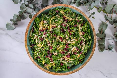 Kale Sprout Salad