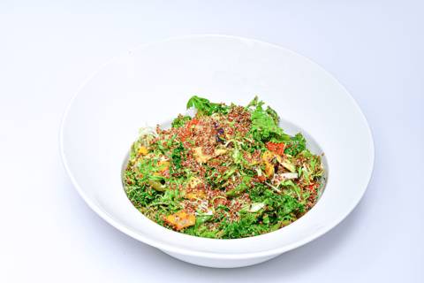Kale, Quinoa & Roasted Veggies Salad
