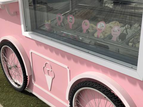 Gelato Cart for 50 Persons
