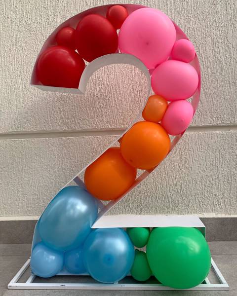 Balloons Double Digit Numbers