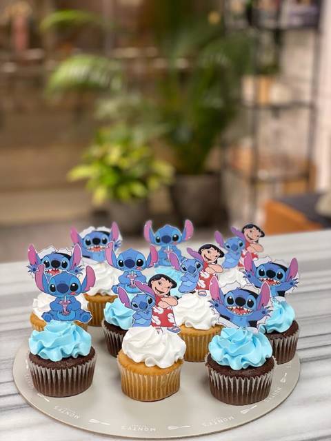 Lilo & Stitch Cupcakes