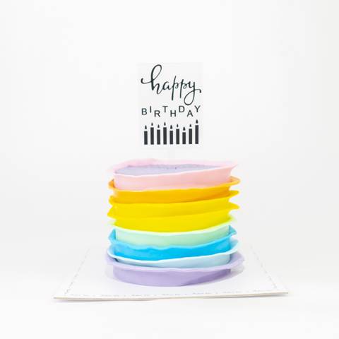 Lily Rainbow Cake
