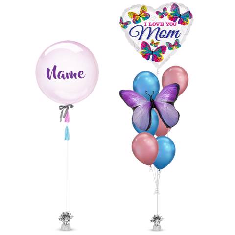 فراشات أمي أحبك