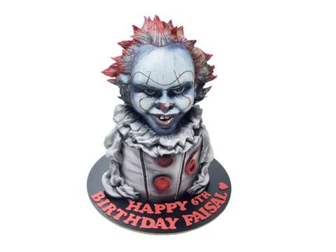 Mad Clown Cake