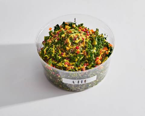 Mediterranean Kale Gathering Salad