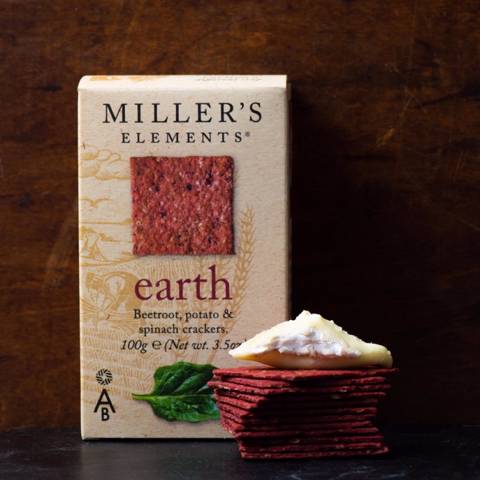 Miller's Elements Earth Crackers - 100g
