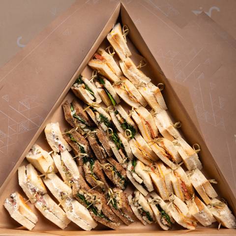 Family Triangle Club Sandwich Platter