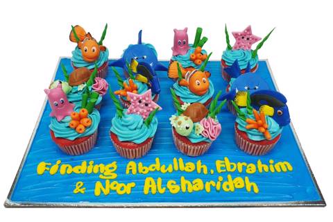 Nemo Cupcakes