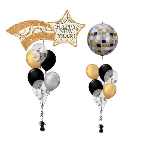 بالون نجمة إطلاق رأس السنة