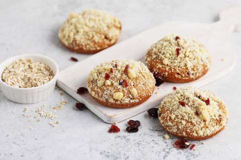 Oatmeal Cranberry Muffin