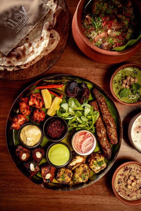 Palestinian Kebab Platter