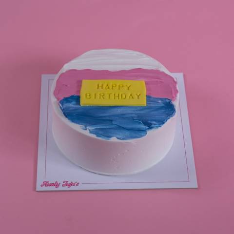 Pastel Sky Cake