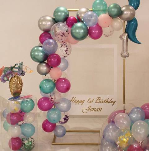 Photo Frame with Balloons