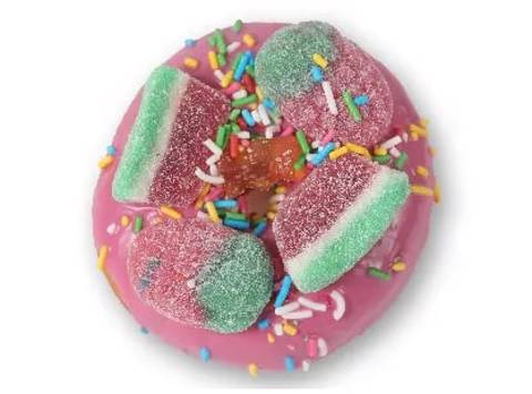 Pink Candy Donut