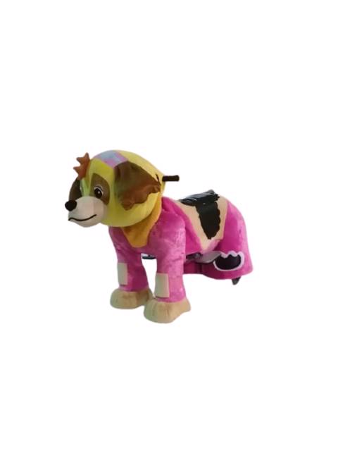 عربة الحيوانات - الكلب الوردي