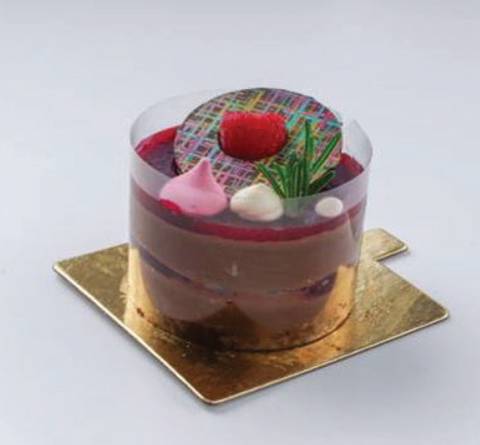 Raspberry Mono Cake