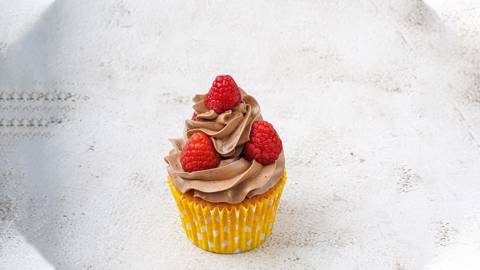 Raspberry Temptation Cupcake