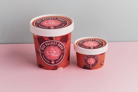 Oreo Red Velvet Ice Cream