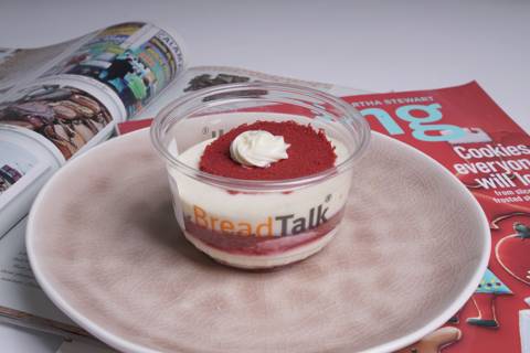 Red Velvet Pudding Cup