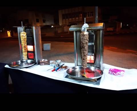 Mix Shawarma Station for 40 Persons