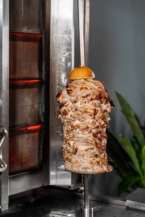 Chicken Shawarma Station for 25 Persons