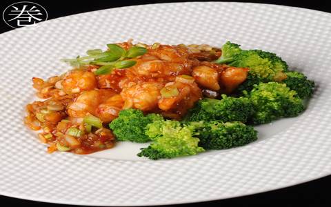 Spicy Shrimp with Broccoli