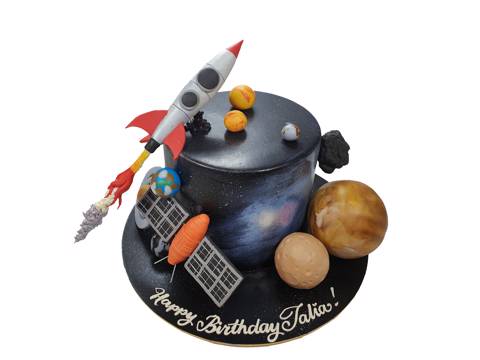 Space Rocket Cake