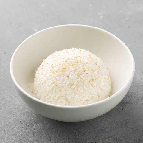 أرز أبيض مطهو بالبخار