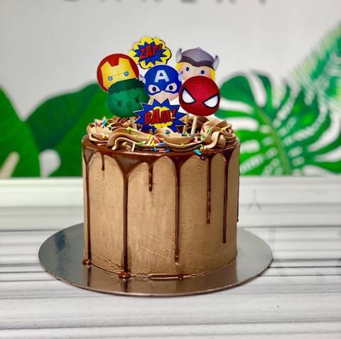 Superhero Cake