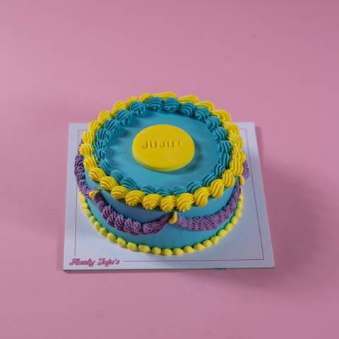 Sweet Blue Cake - Medium