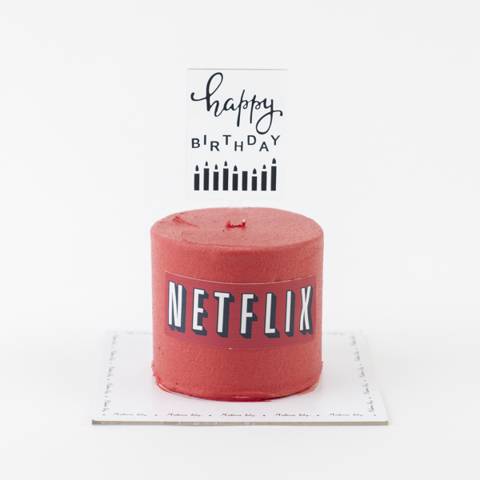 Sweet Netflix Cake