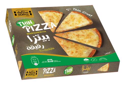 Sara Thin Margherita Pizza 12in 450gm