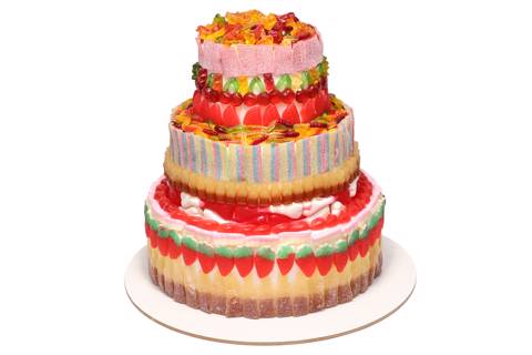 Tower Gummy Candy Cake
