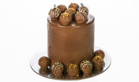Mini Truffle Chocolate Cake