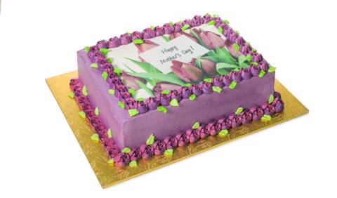 كيكة خزامى عيد الأم