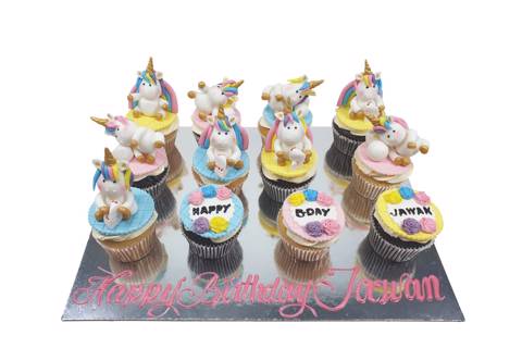 Baby Unicorn Cupcakes